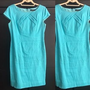 Turquoise textured Alex Marie dress size 6